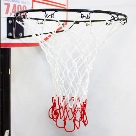 ตาข่ายห่วงบาสเก็ตบอล FBT เส้นเดี่ยว (แพ็คคู่) 56410_1